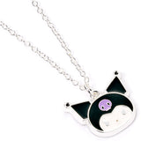 Kuromi Silver Plated Necklace
