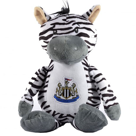 Newcastle United FC Plush Zebra - Shop Teddy Bears & Soft Toys At Gift Moments - 1