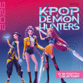 K-Pop Demon Hunters Huntrix Square Calendar 2026 - Shop Calendars At Gift Moments - 1