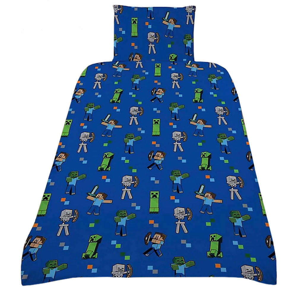 Minecraft Single Duvet Set - Shop Bedroom At Gift Moments - 2