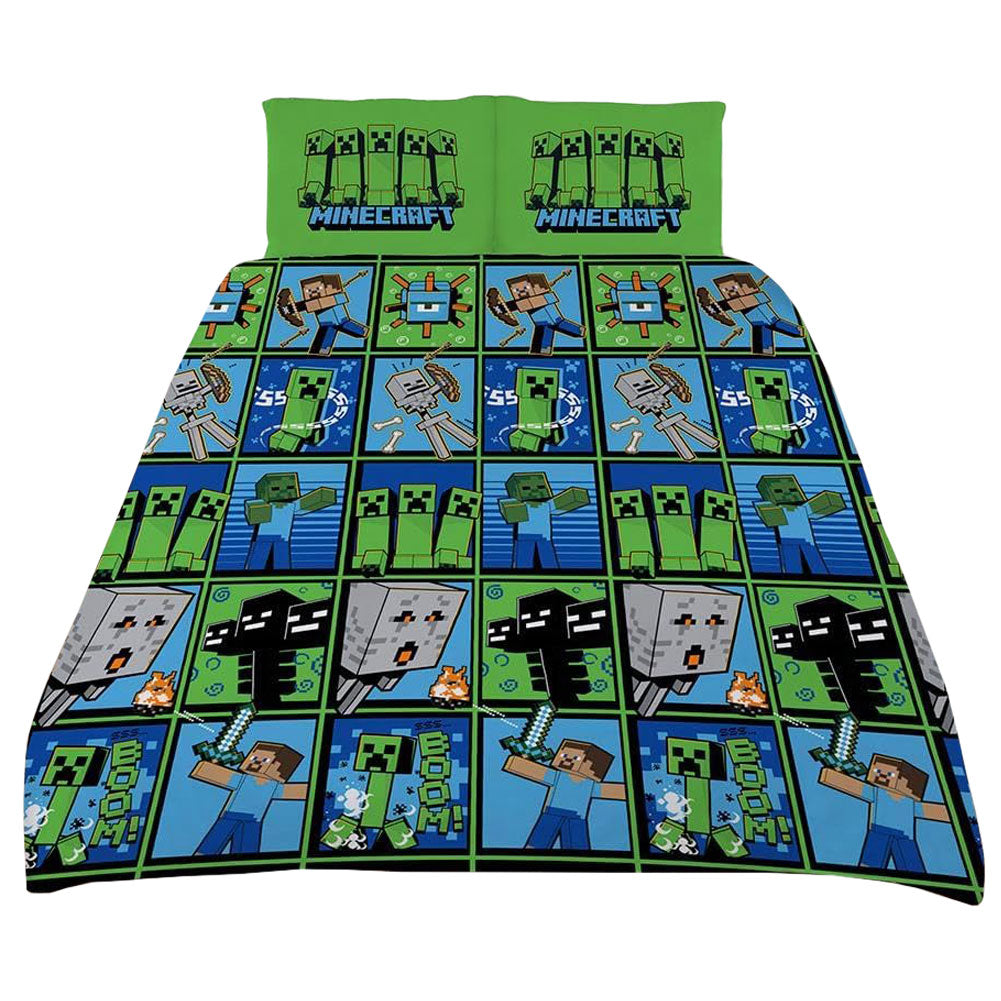 Minecraft Double Duvet Set - Shop Bedroom At Gift Moments - 1