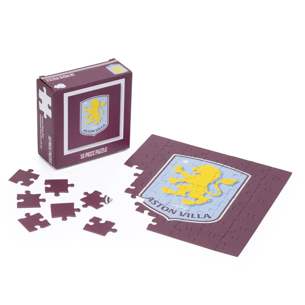 Aston Villa FC 50pc Junior Puzzle - Shop Puzzles & Games At Gift Moments - 1