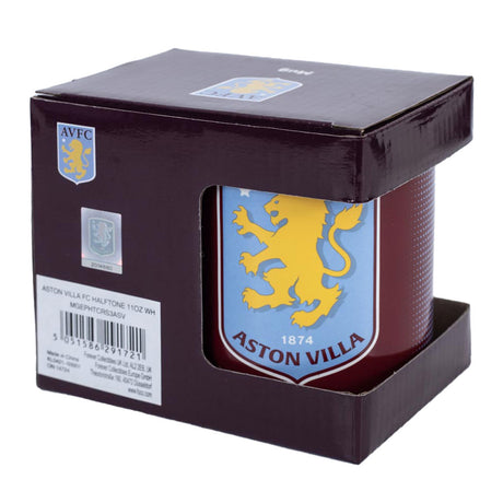 Aston Villa FC Halftone Mug - Shop At Gift Moments - 4