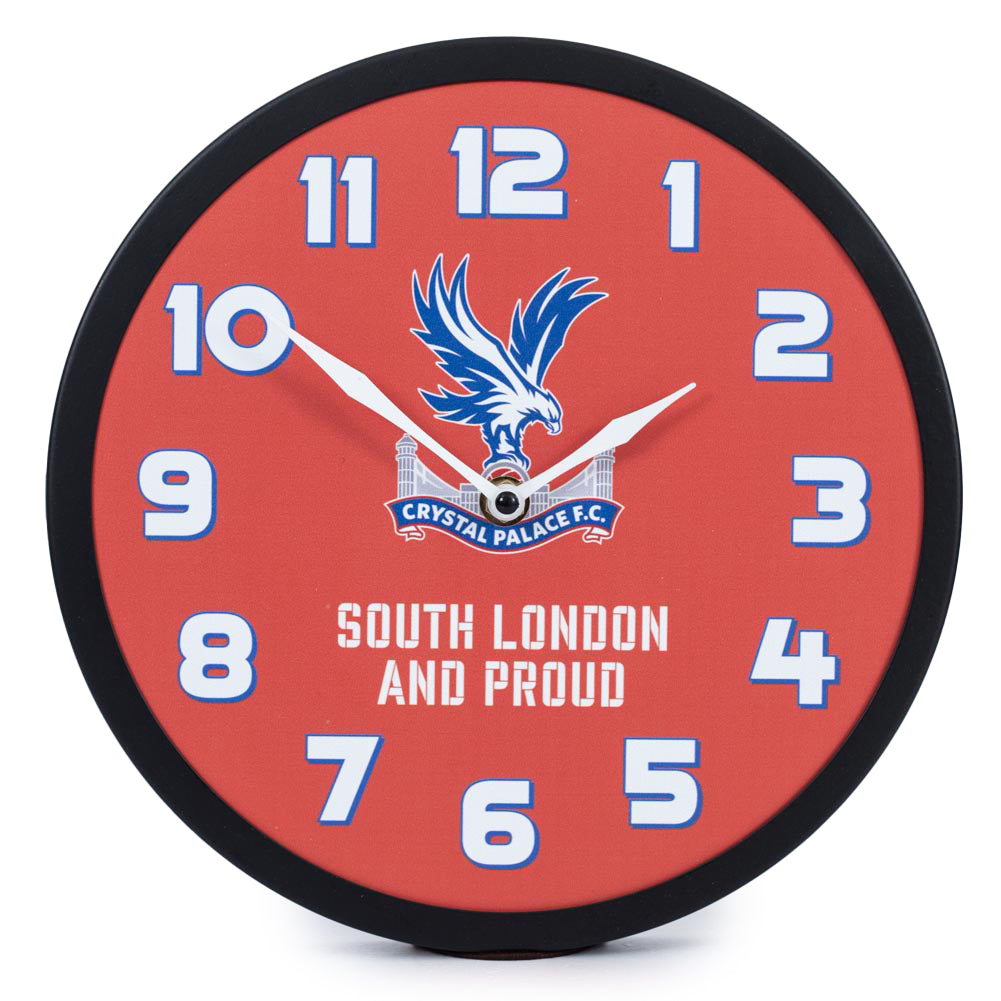 Crystal Palace FC Wall Clock - Shop Clocks At Gift Moments - 1