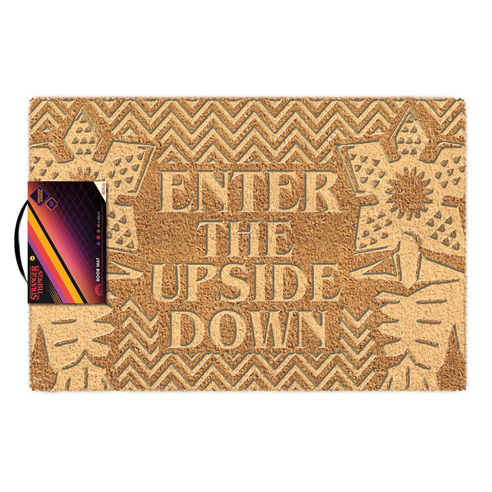 Stranger Things Embossed Doormat - Shop Doormats At Gift Moments - 1