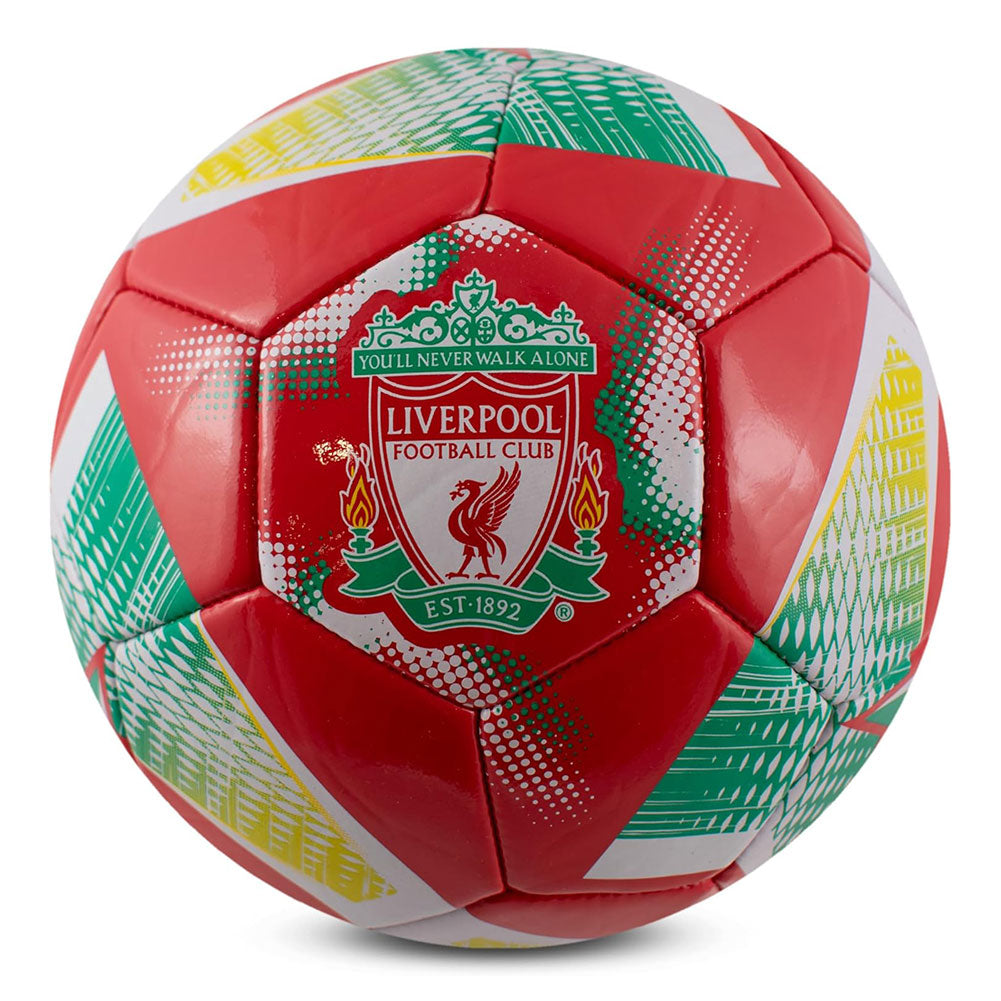 Liverpool FC Spiral Size 3 Football - Shop Balls At Gift Moments - 1