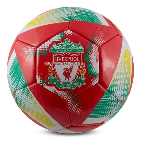 Liverpool FC Spiral Size 3 Football - Shop Balls At Gift Moments - 1