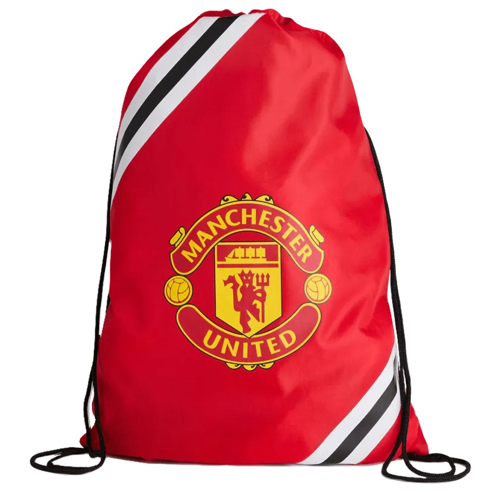 Manchester United FC Core Stripe Gym Bag - Shop Bags At Gift Moments - 1
