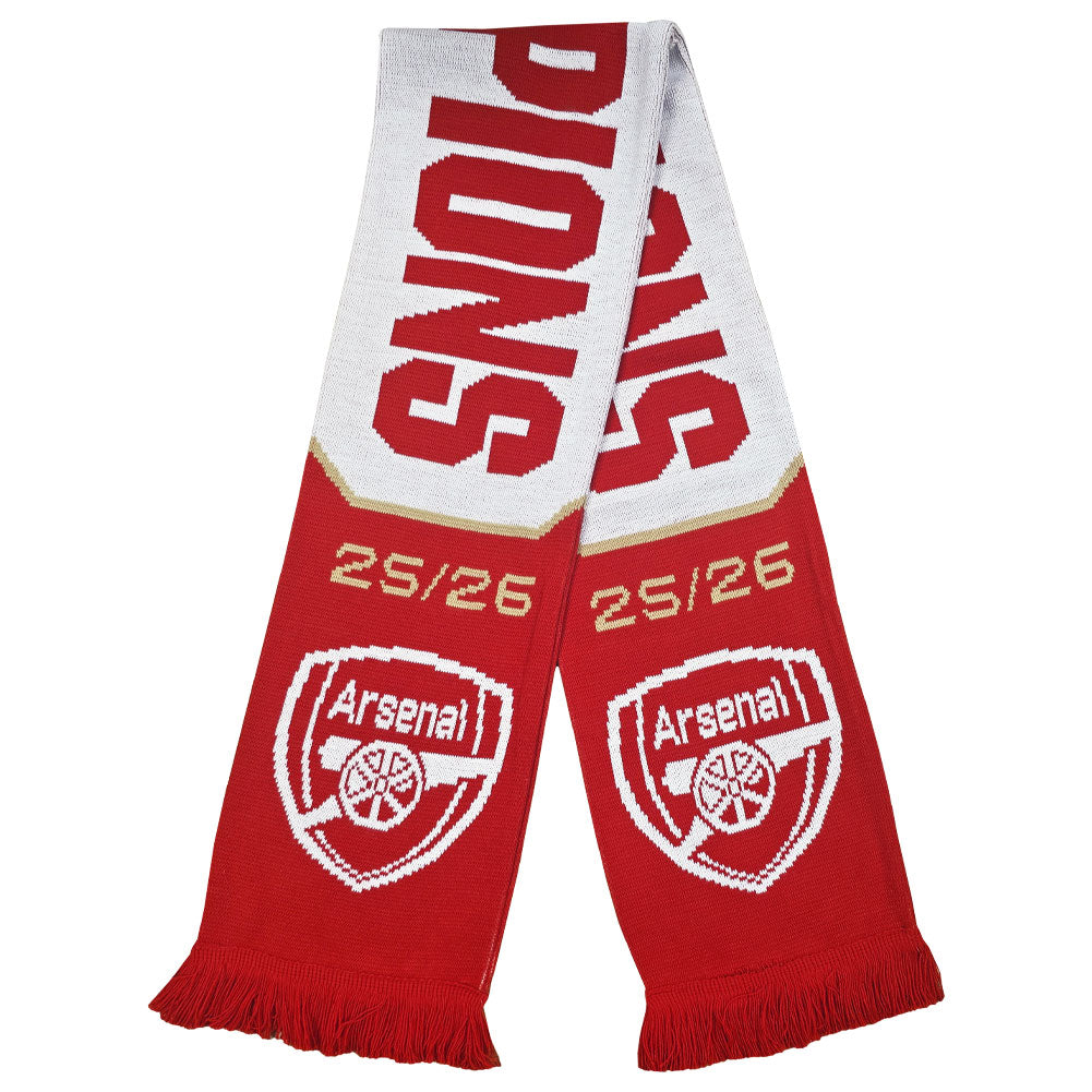 Arsenal FC Champions Scarf - Shop Scarves At Gift Moments - 2