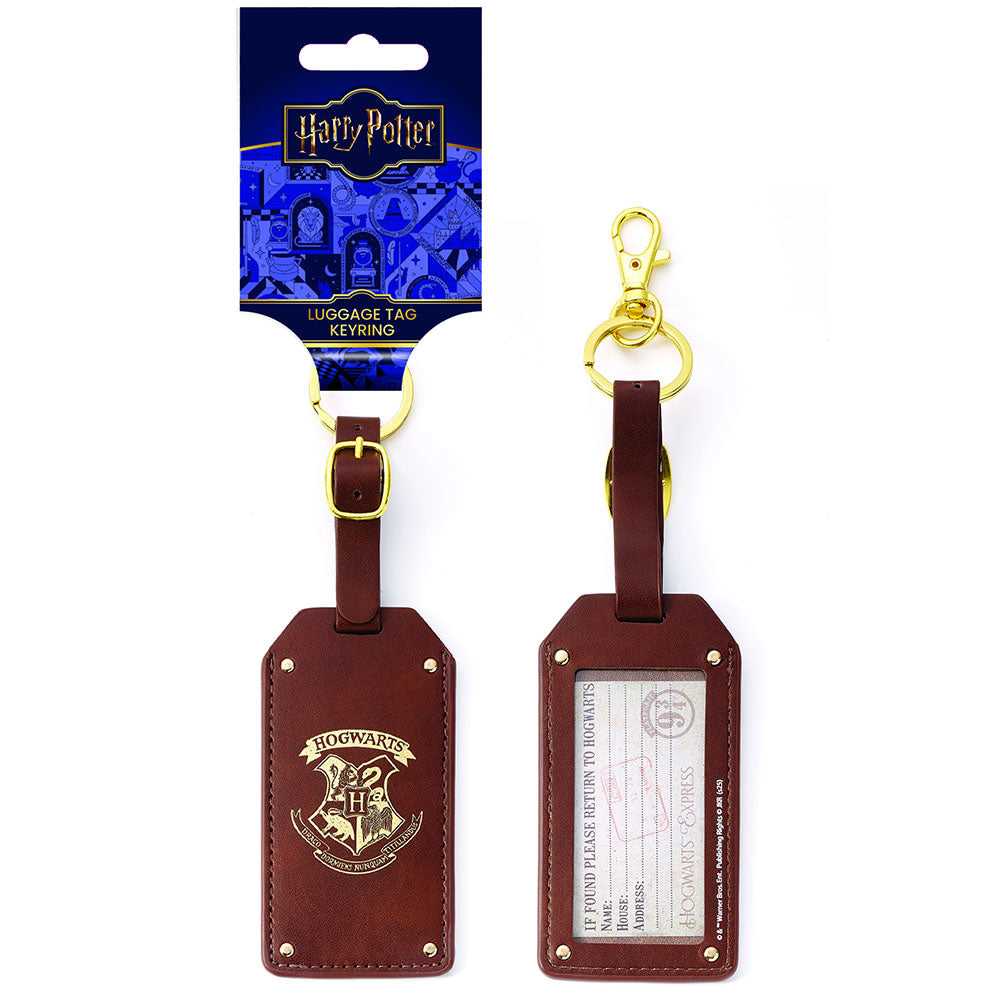 Harry Potter Hogwarts Luggage Tag Keyring - Shop Luggage Tags At Gift Moments - 3