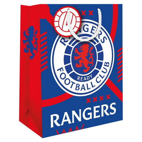 Rangers FC Medium Colour Gift Bag - Shop Gift Wrap & Bags At Gift Moments - 1