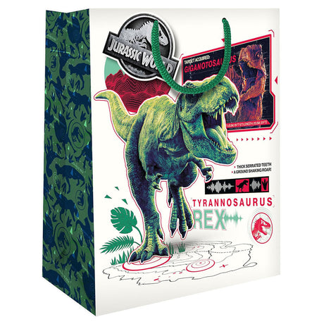 Jurassic World Medium Gift Bag - Shop Gift Wrap & Bags At Gift Moments - 1