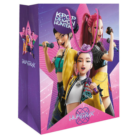 K-Pop Demon Hunters Medium Gift Bag - Shop Gift Wrap & Bags At Gift Moments - 1