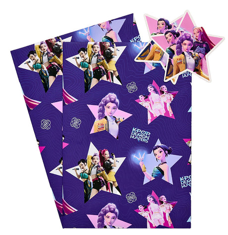 K-Pop Demon Hunters Gift Wrap - Shop Gift Wrap & Bags At Gift Moments - 1