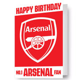 Arsenal FC 3D Lenticular Birthday Card