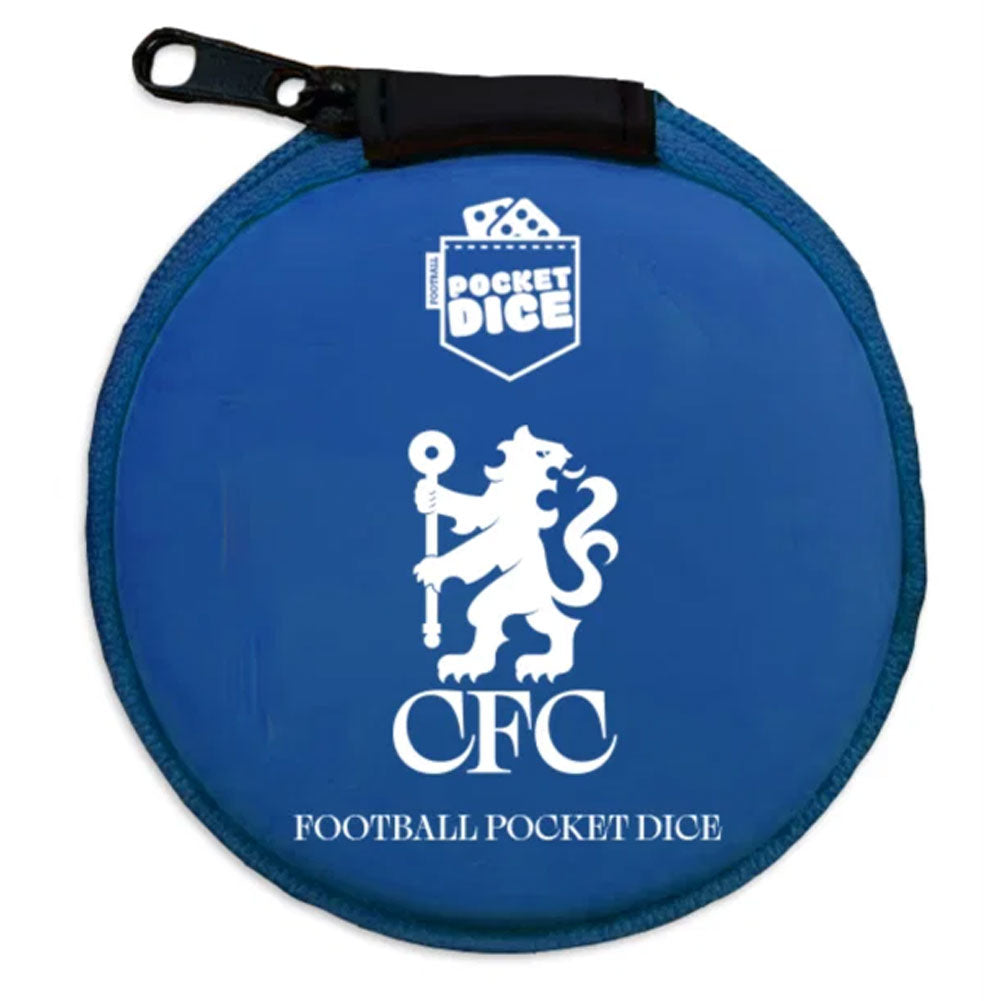 Chelsea FC Pocket Dice Game - Shop Puzzles & Games At Gift Moments - 2
