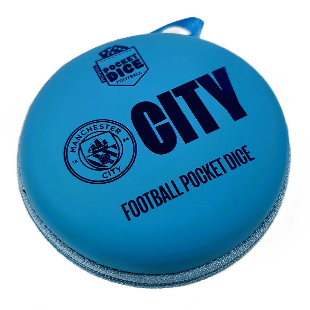 Manchester City FC Pocket Dice Game - Shop Puzzles & Games At Gift Moments - 5