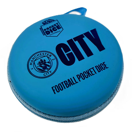 Manchester City FC Pocket Dice Game - Shop Puzzles & Games At Gift Moments - 5