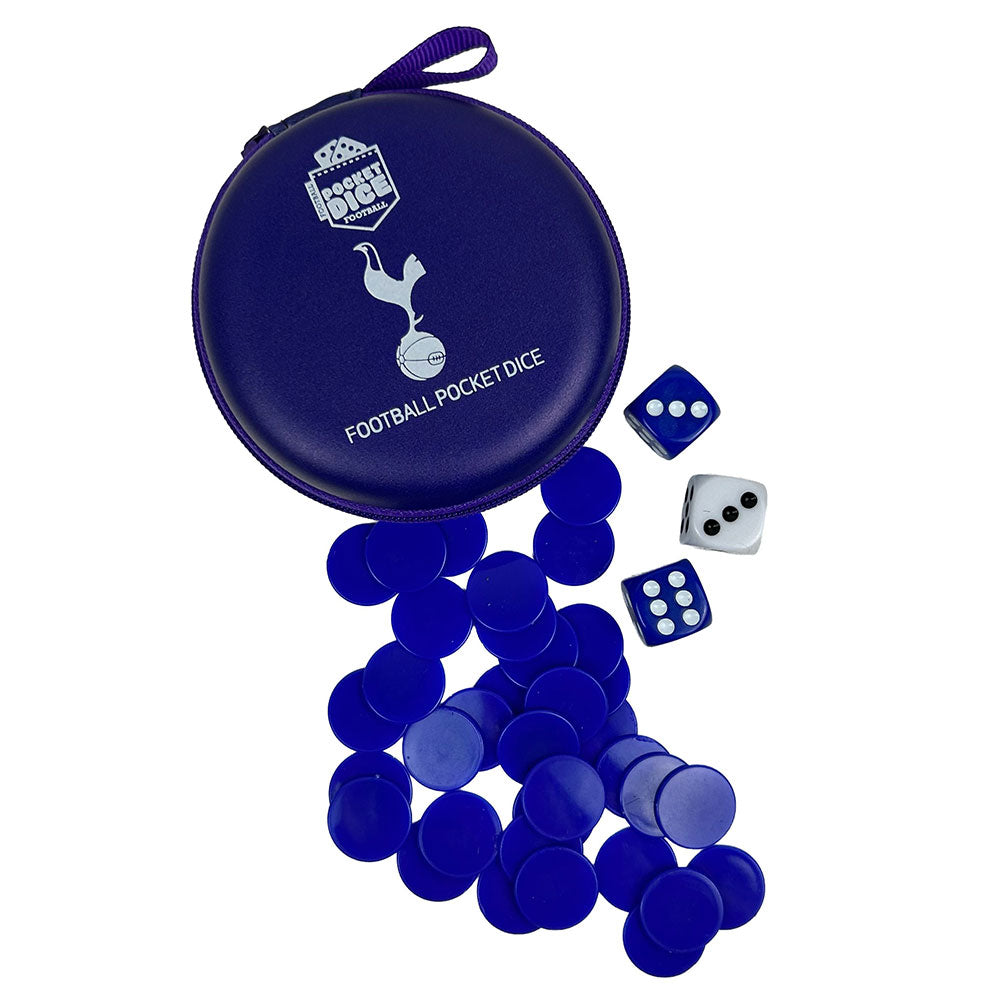 Tottenham Hotspur FC Pocket Dice Game - Shop Puzzles & Games At Gift Moments - 2