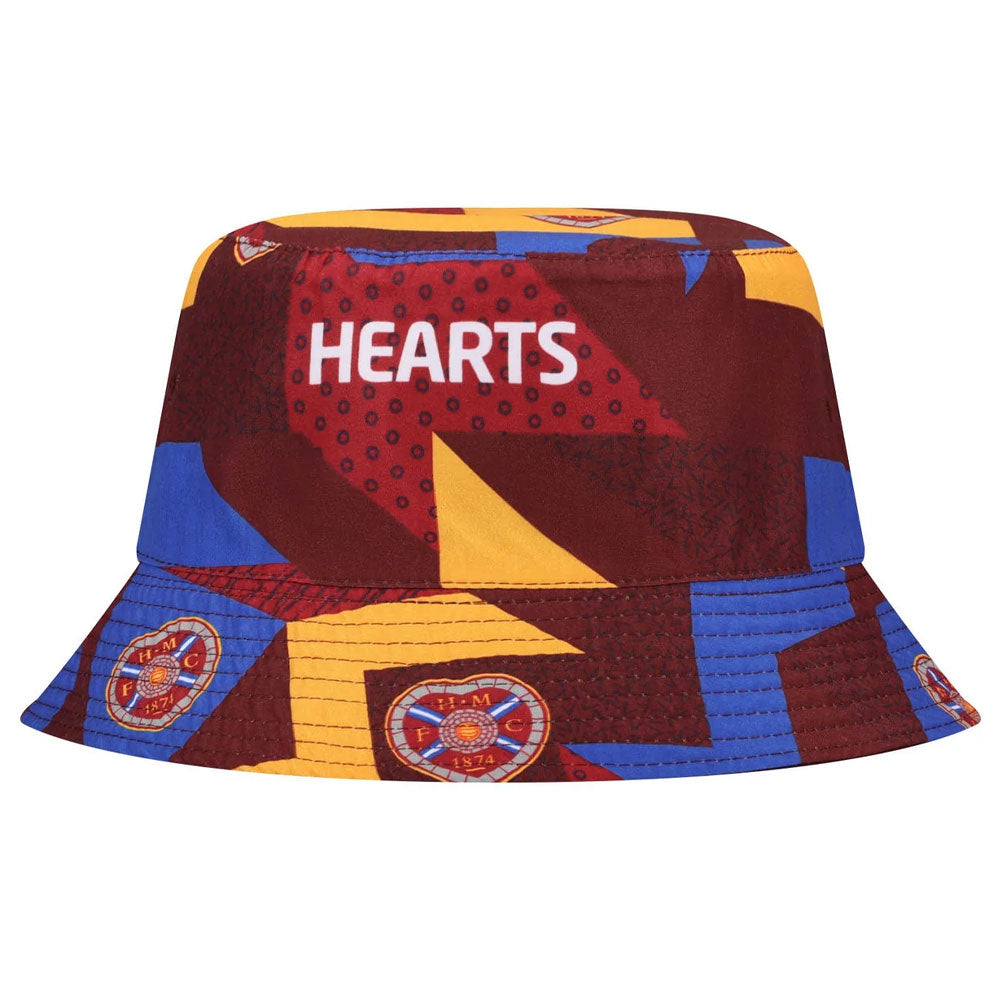 Hearts FC Geo Bucket Hat - Shop Caps & Hats At Gift Moments - 3