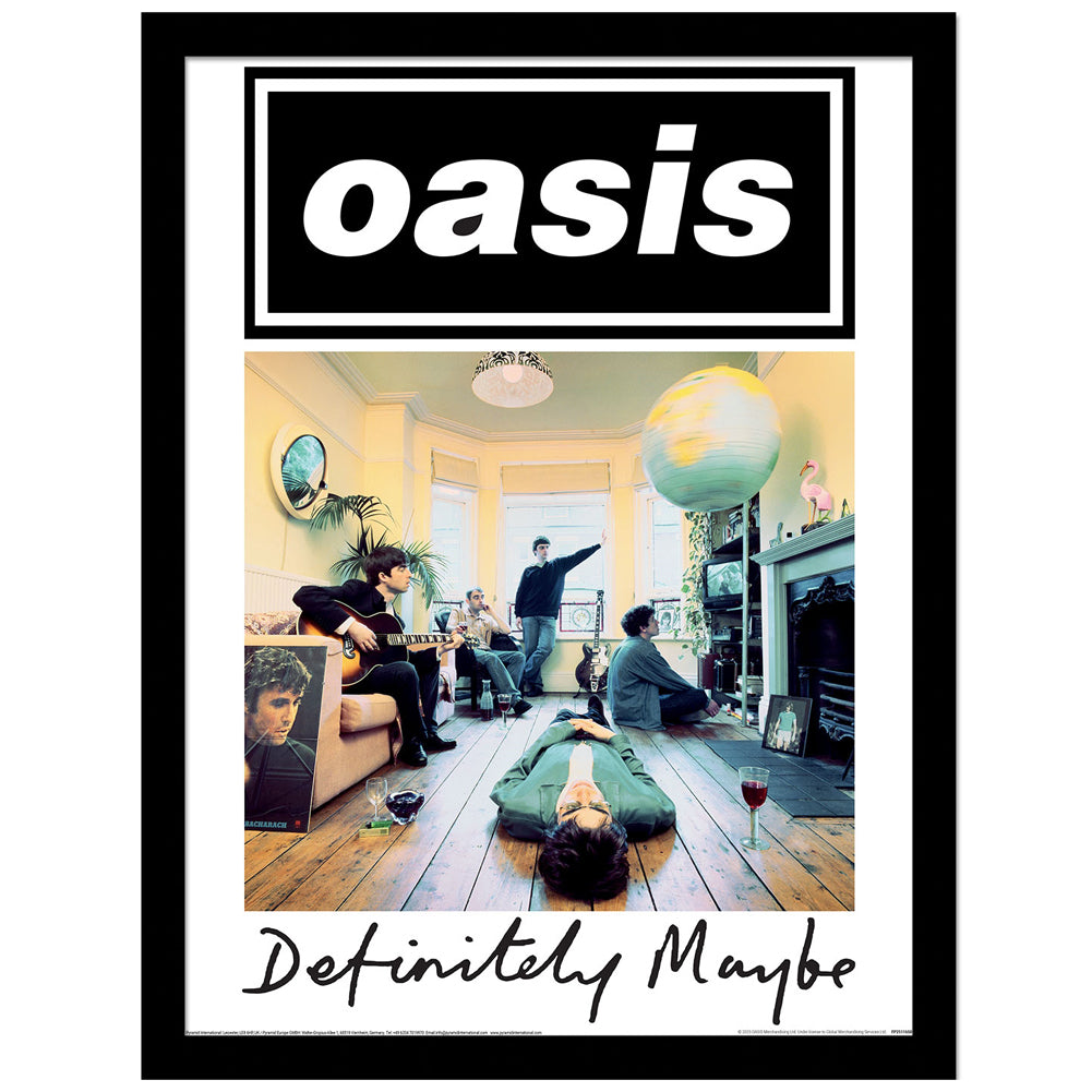 Oasis Definitely Maybe Framed Picture 16 x 12 - Shop Framed Prints At Gift Moments - 1
