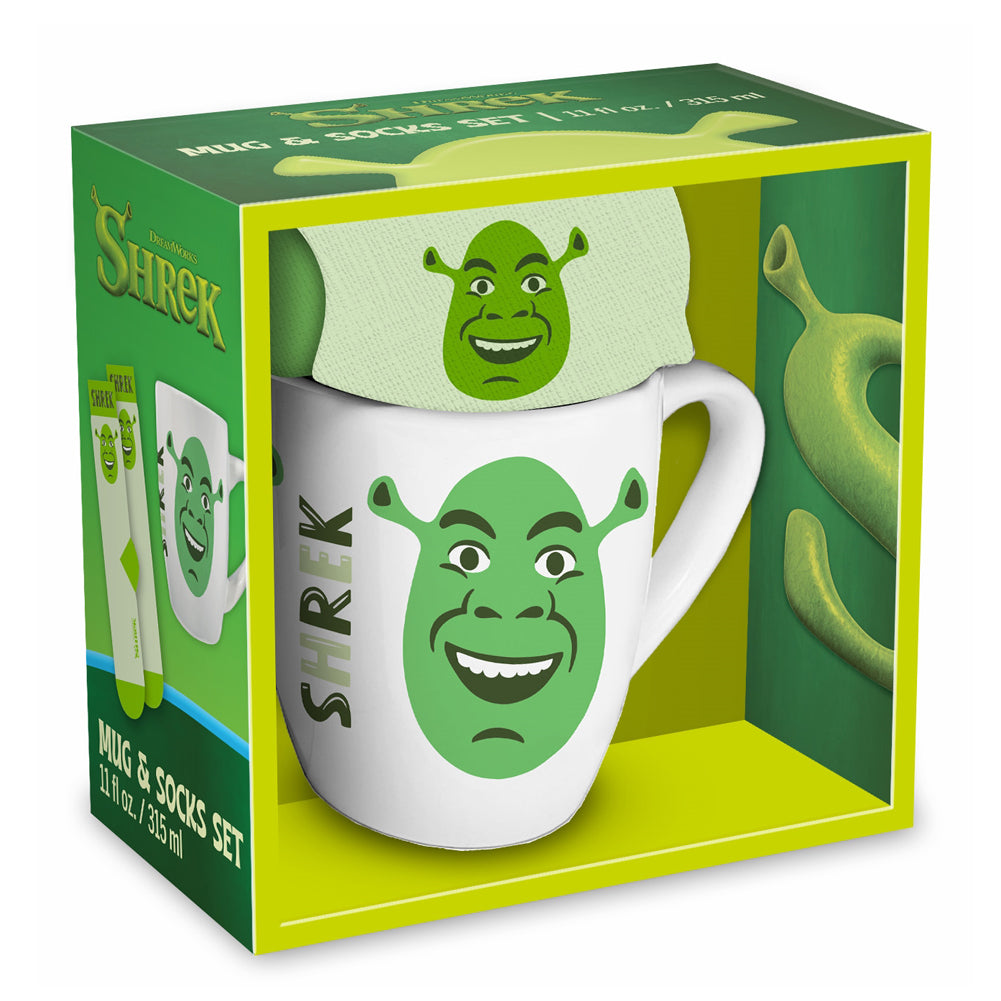 Shrek Mug & Sock Set - Shop Mugs At Gift Moments - 1