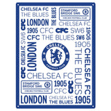 Chelsea FC Large Montage Sign - Shop Signs & Plaques At Gift Moments - 1