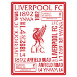 Liverpool FC Large Montage Sign - Shop Signs & Plaques At Gift Moments - 1
