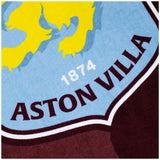 Aston Villa FC Shadow Crest Towel - Shop Towels At Gift Moments - 2
