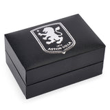 Aston Villa FC Silver Plated Formed Cufflinks - Shop Cufflinks & Tie Slides At Gift Moments - 4