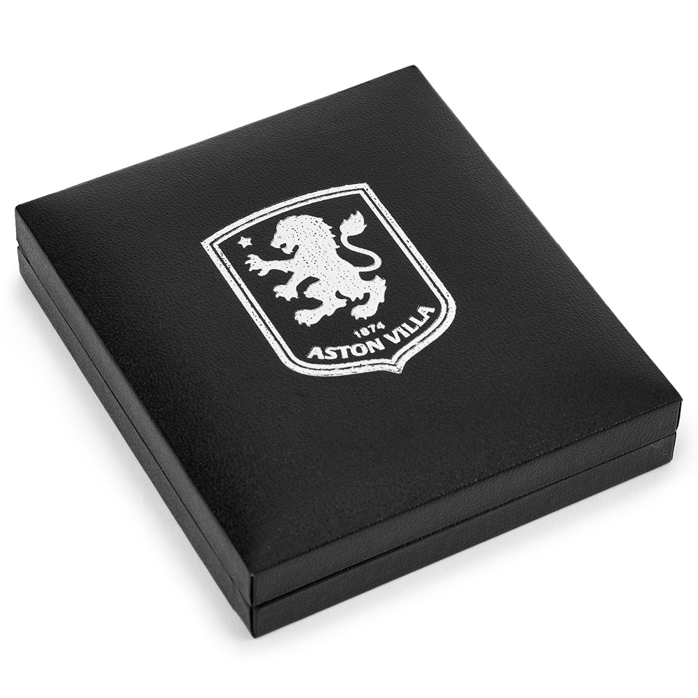 Aston Villa FC Silver Plated Boxed Pendant LN - Shop Necklaces At Gift Moments - 4