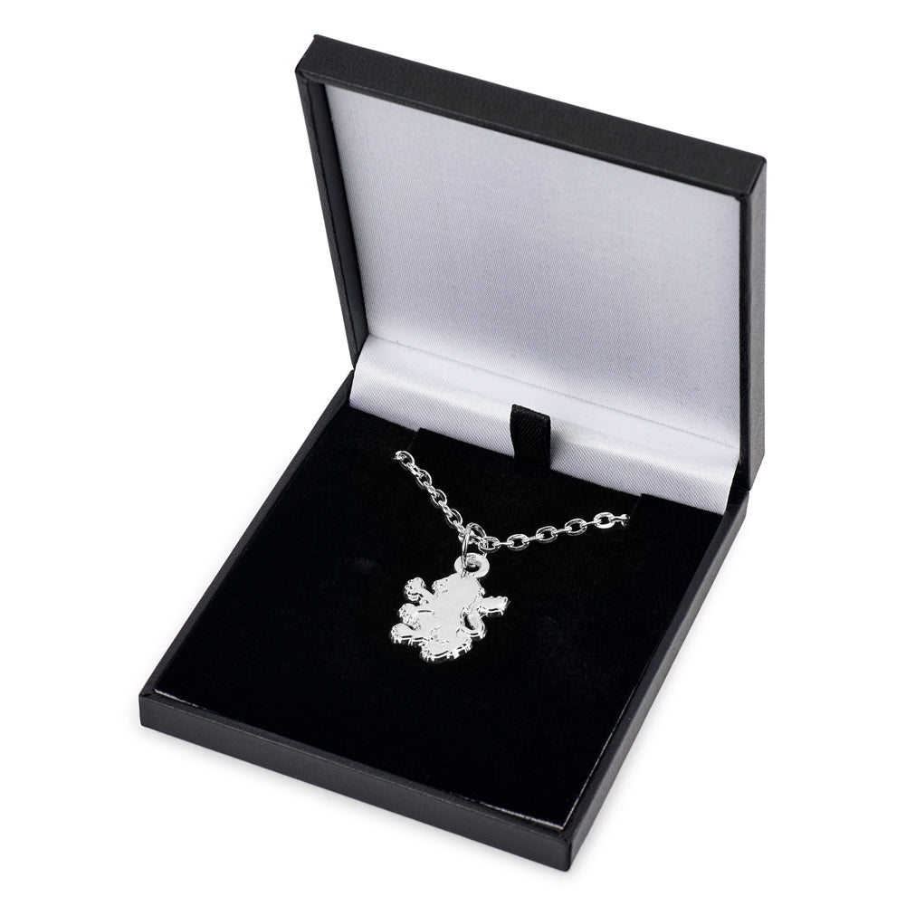 Aston Villa FC Silver Plated Boxed Pendant LN - Shop Necklaces At Gift Moments - 1