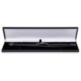 Aston Villa FC Black IP Leather Bracelet - Shop Bracelets At Gift Moments - 2