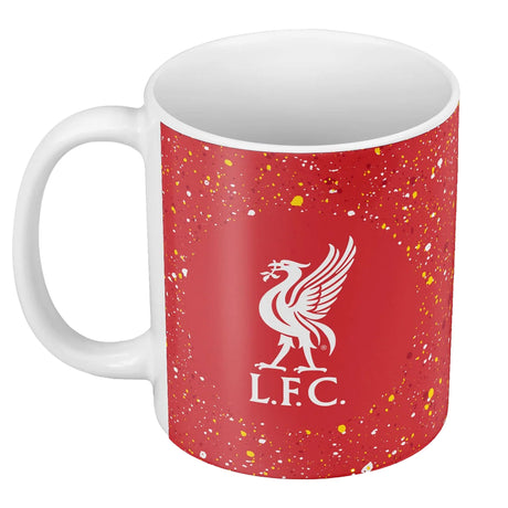 Liverpool FC Paint Splatter Mug - Shop Mugs At Gift Moments - 4