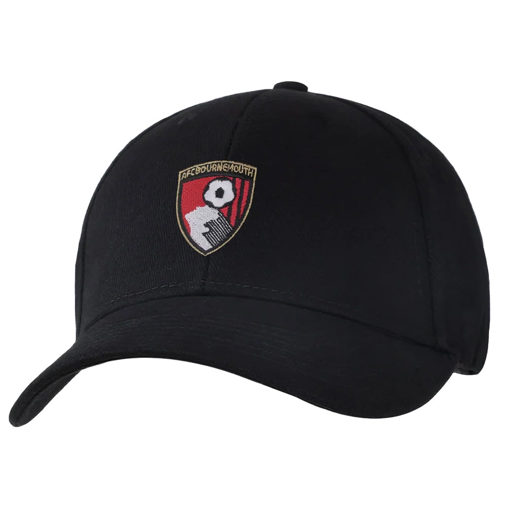 AFC Bournemouth Essential Black Cap - Shop Caps & Hats At Gift Moments - 1
