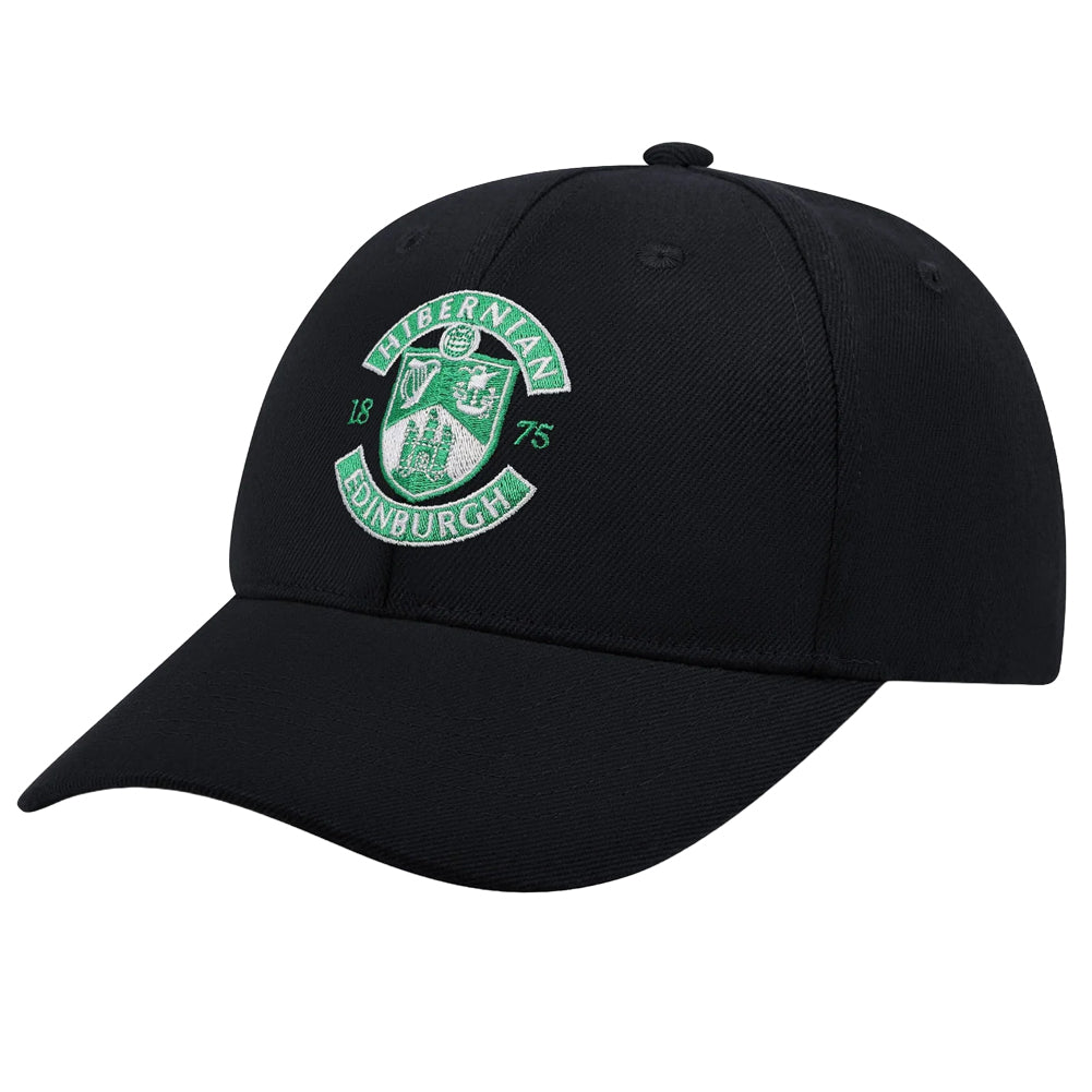 Hibernian FC Essential Black Cap - Shop Caps & Hats At Gift Moments - 1