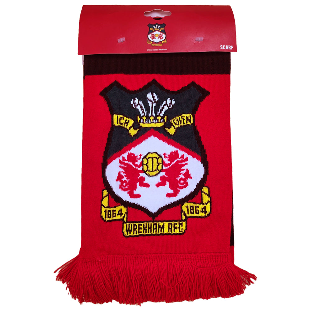 Wrexham AFC HD Bar Scarf - Shop Scarves At Gift Moments - 2