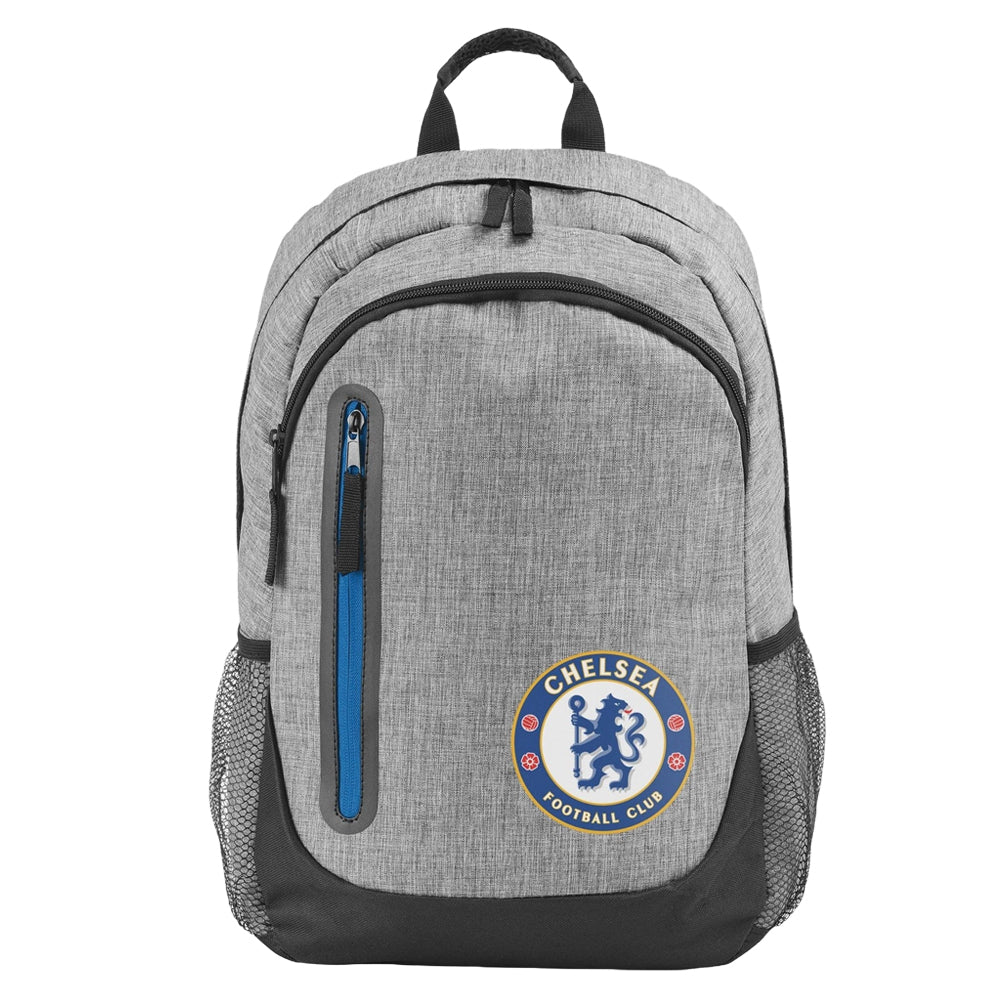 Chelsea FC Heather Grey Backpack - Shop Bags At Gift Moments - 1