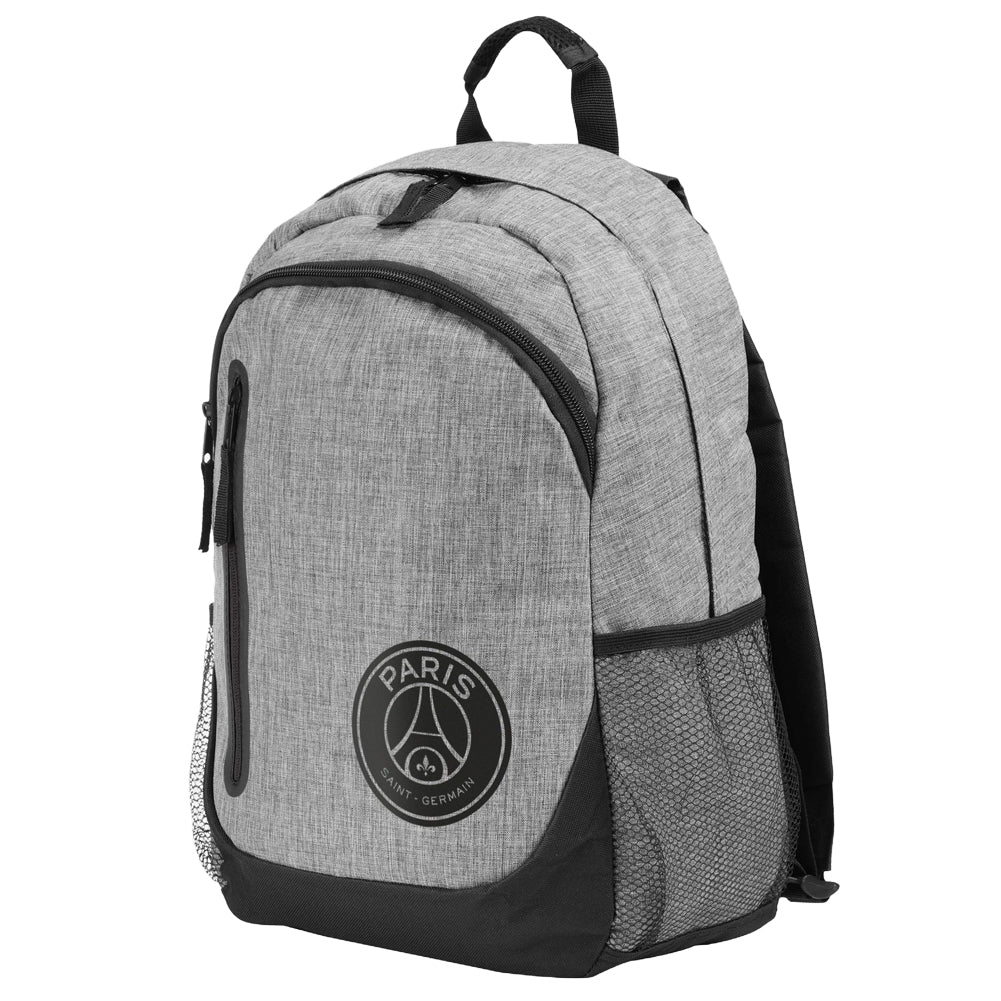 Paris Saint Germain FC Heather Grey Backpack - Shop Bags At Gift Moments - 2