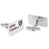West Ham United FC Street Sign Cufflinks - Shop Cufflinks & Tie Slides At Gift Moments - 2