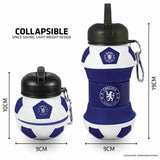 Chelsea FC Collapsible Football Drinks Bottle - Shop Water Bottles At Gift Moments - 4