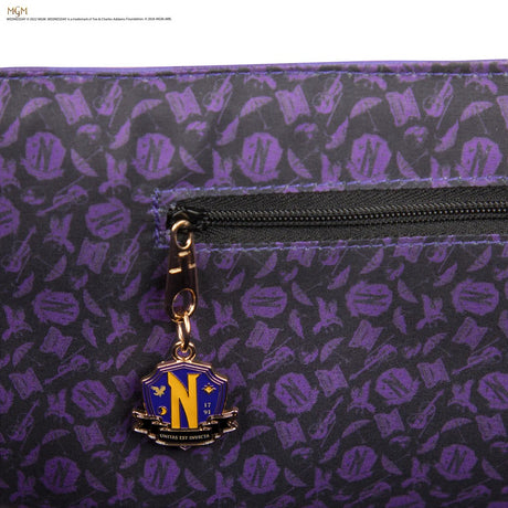 Nevermore Academy Purple Shopping Bag - Shop Bags At Gift Moments - 3