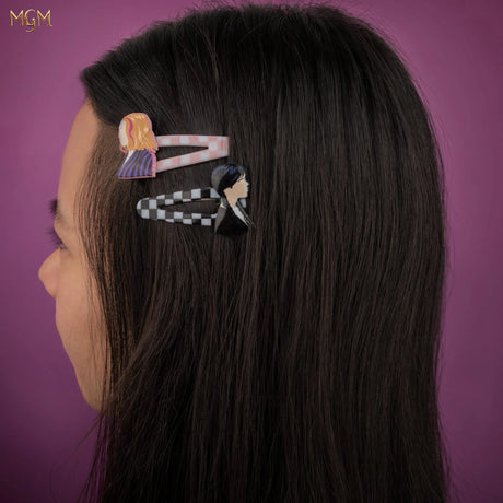 Set of 4 Wednesday Hair Clips - Shop Accessories At Gift Moments - 2