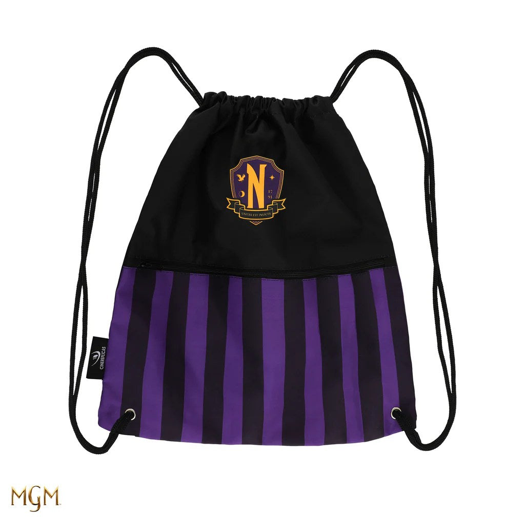 Drawstring bag - Nevermore Academy Purple