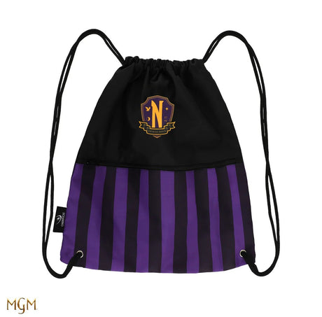 Drawstring bag - Nevermore Academy Purple - Shop Bags At Gift Moments - 2