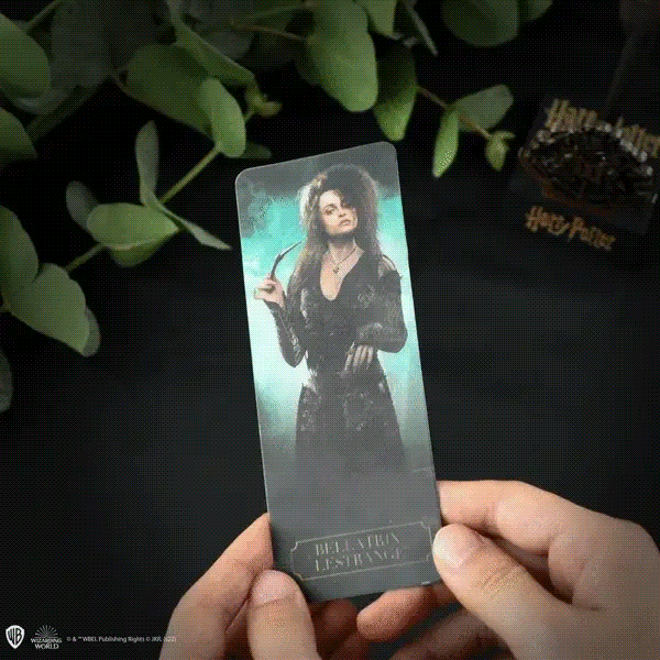 Bellatrix Lestrange Wand Pen with Stand& Lenticular Bookmark
