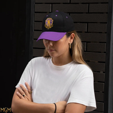 Nevermore Academy Purple Baseball Cap - Shop Caps & Hats At Gift Moments - 1