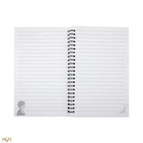 Soft cover Notebook Wednesday this is my writing time purple
