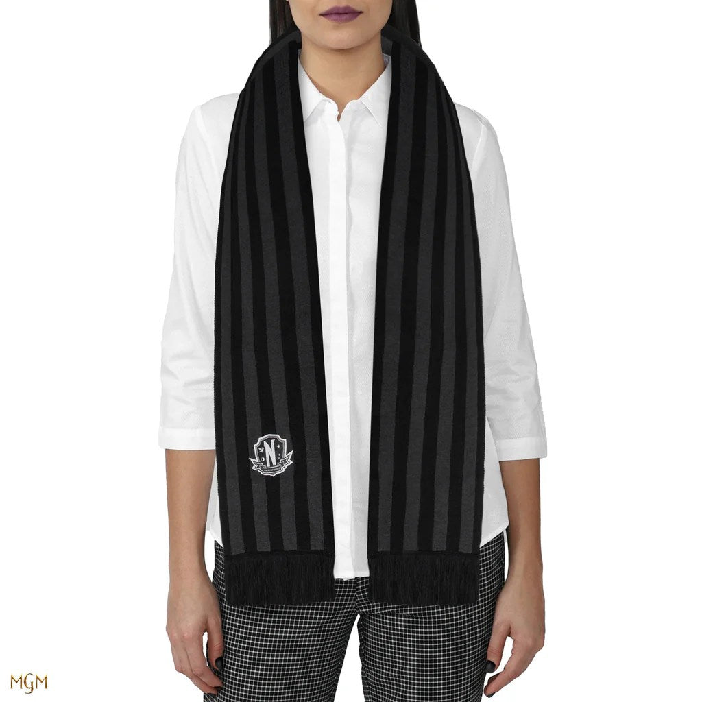 Nevermore Academy Black Scarf