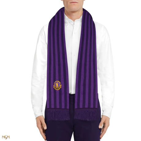 Nevermore Academy Purple Scarf - Shop Scarves At Gift Moments - 3